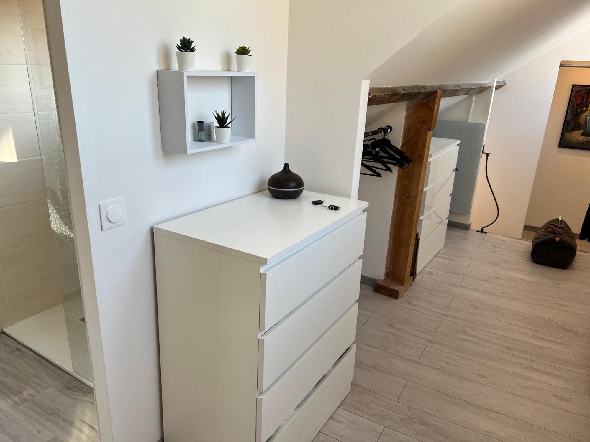 Bellevue Appartement Sous Les Toits Hypercentre Climatise Dole Luaran gambar