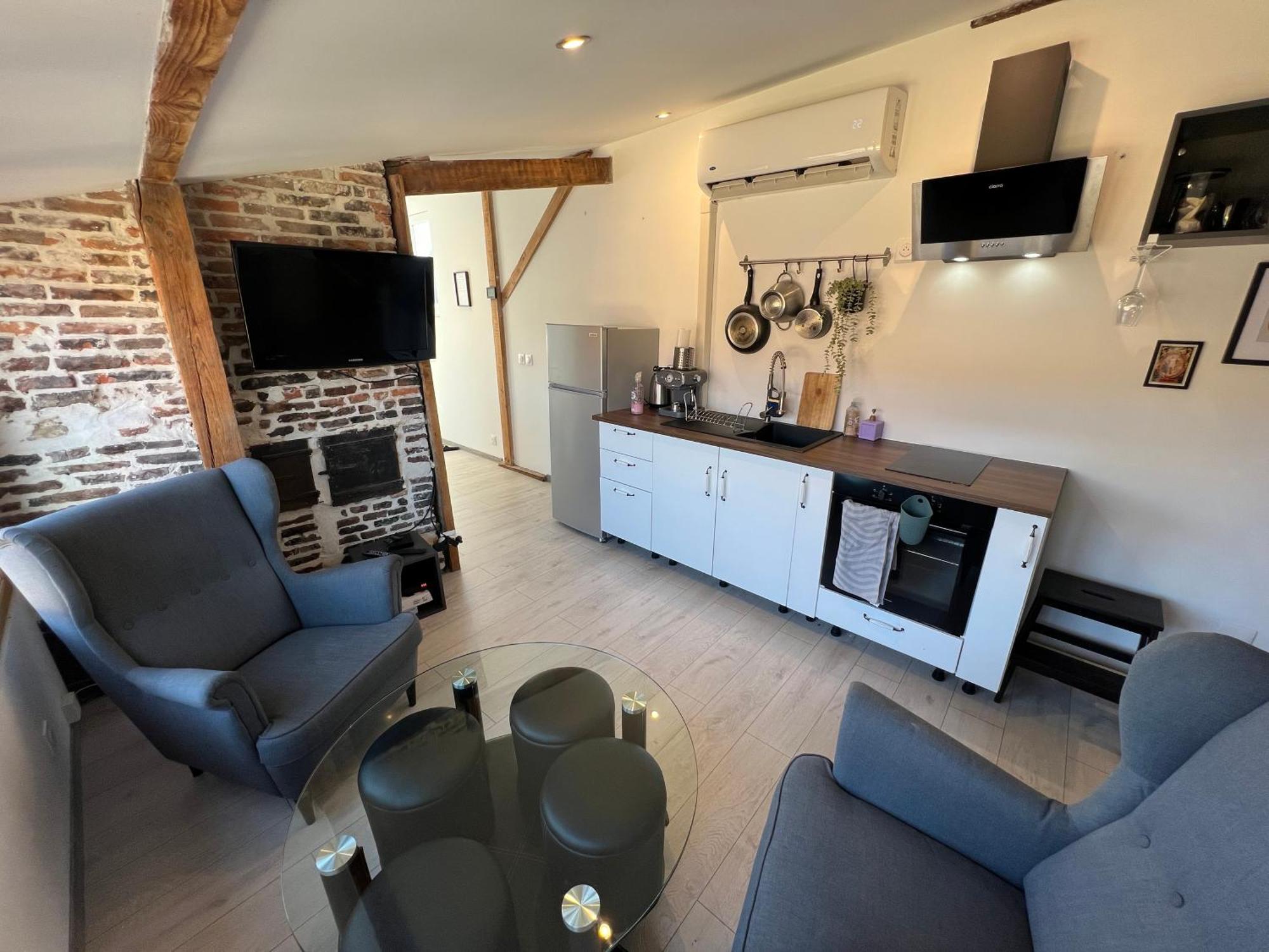Bellevue Appartement Sous Les Toits Hypercentre Climatise Dole Luaran gambar